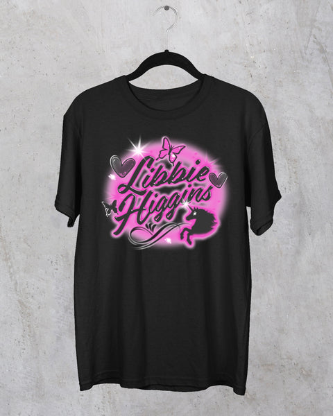 Libbie Higgins Airbrush T-Shirt