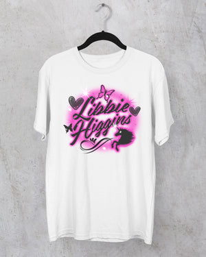 Libbie Higgins Airbrush T-Shirt
