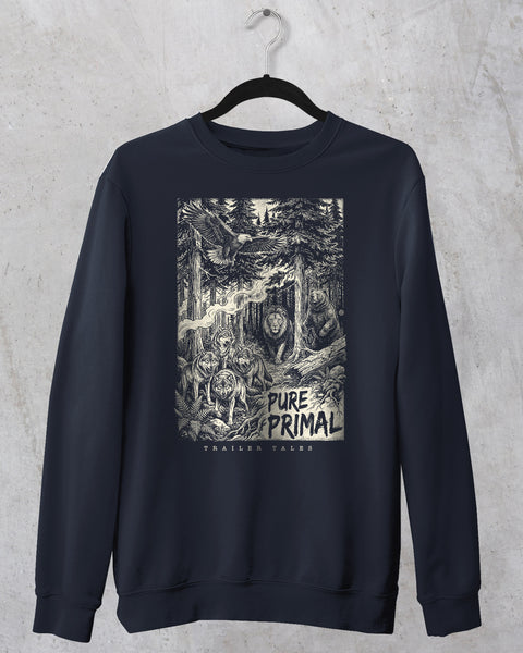 Pure Primal Trailer Tales Crewneck Sweatshirt