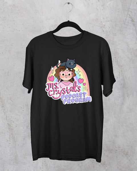 Ms. Crystals Podcast Program V2 T-Shirt