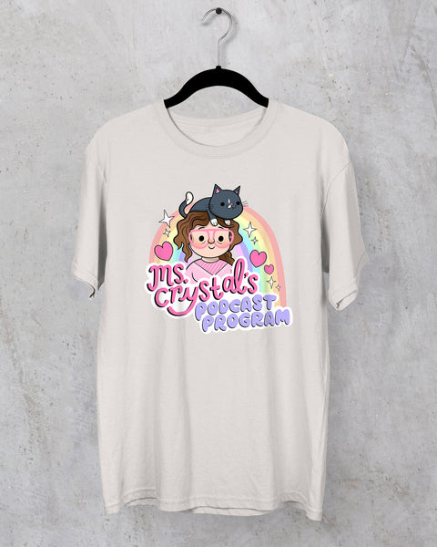 Ms. Crystals Podcast Program V2 T-Shirt