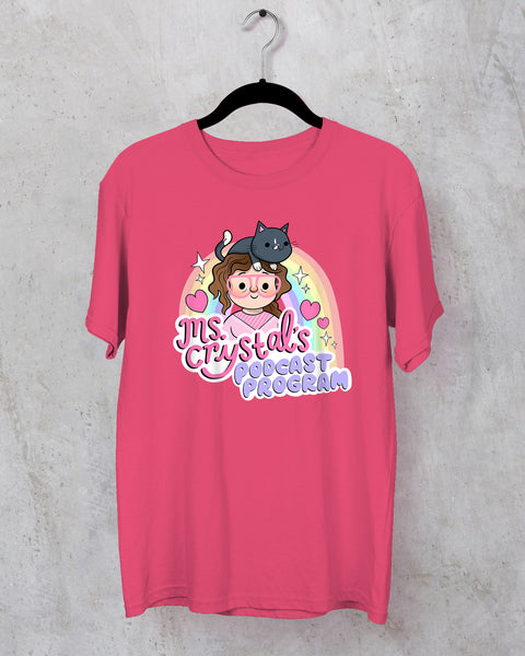 Ms. Crystals Podcast Program V2 T-Shirt