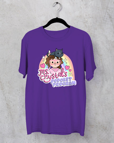 Ms. Crystals Podcast Program V2 T-Shirt