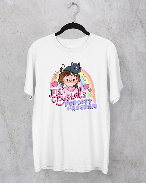 Ms. Crystals Podcast Program V2 T-Shirt