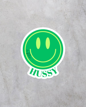 Damn Green Hussy Sticker