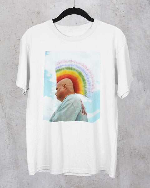 Rainbow Mohawk Bob T-Shirt