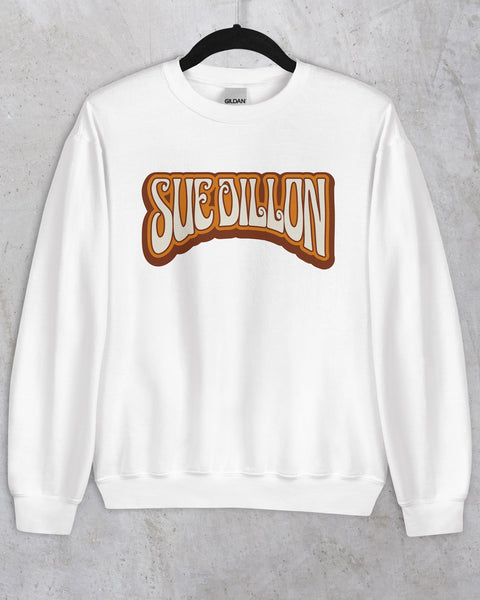 Sue Script Crewneck