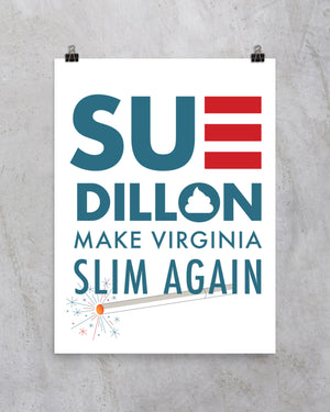 Make Virginia Slim Again Poster