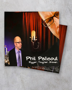 Autographed Phil Palisoul "Bigger Braver Tougher" DVD