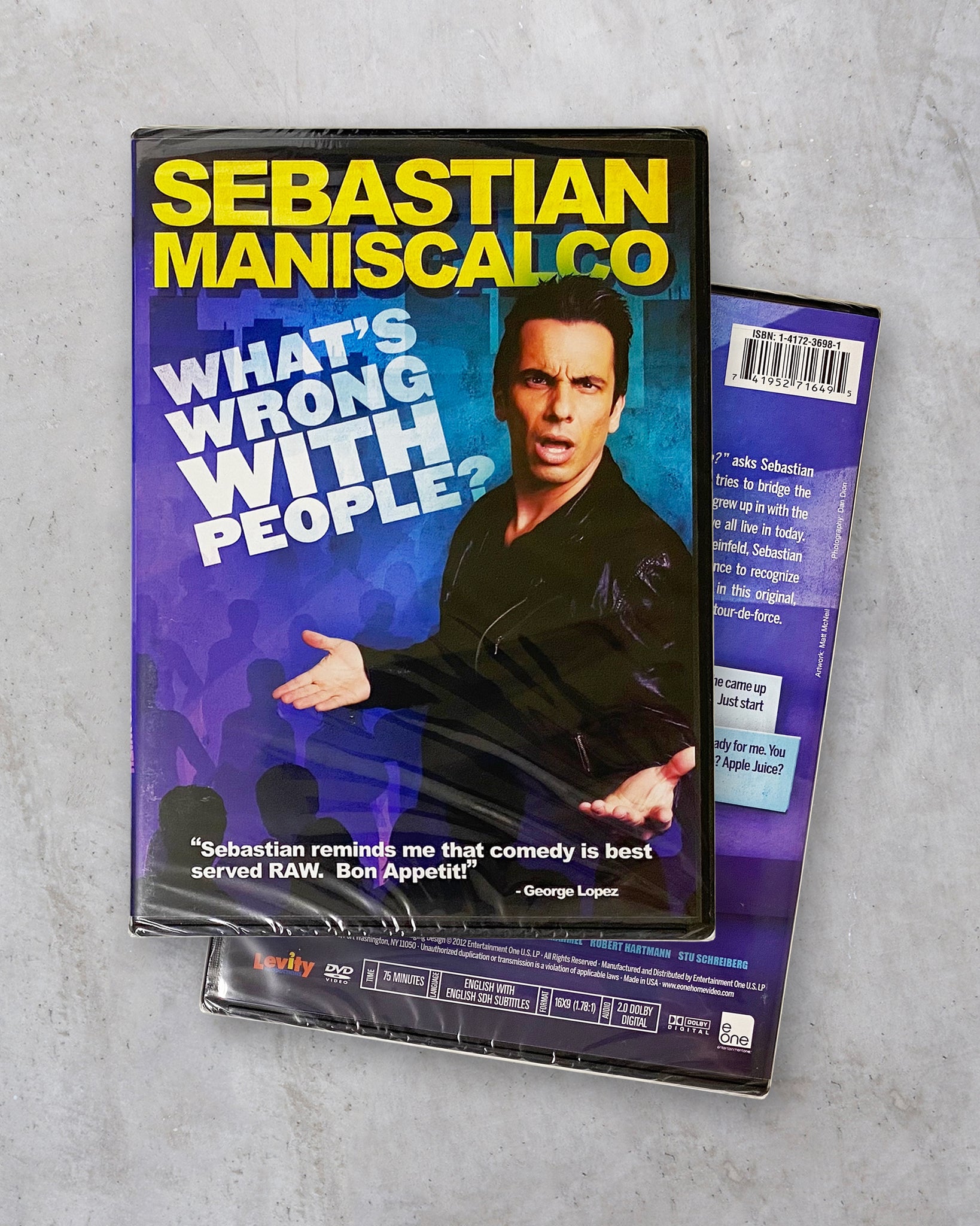 Sebastian Maniscalco “What’s Wrong with People” DVD