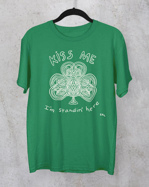 Kiss Me Green T-Shirt
